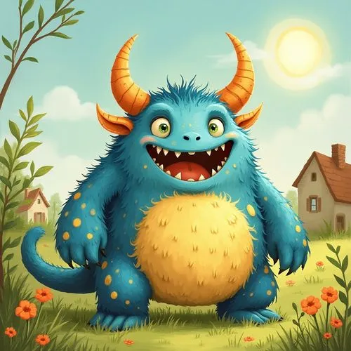 gruffalo,sulley,triceratops,baragon,krumm,stegodon