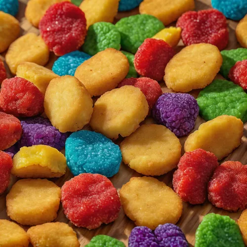 gummybears,trail mix,mixed fruit,frutti di bosco,food coloring,gummies,fruit mix,neon candy corns,edible parrots,food additive,mixed berries,diwali sweets,breakfast cereal,sour mix,nuggets,cereals,small animal food,nut mix,mix fruit,peppernuts,Photography,General,Realistic