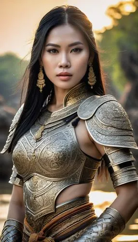 female warrior,warrior woman,amihan,breastplates,surana,mulan,Photography,General,Natural