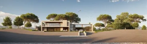 3d rendering,modern house,render,residential house,dunes house,landscape design sydney,renders,residencial,sketchup,vivienda,model house,revit,villa,residencia,mid century house,kibbutz,renderings,fre