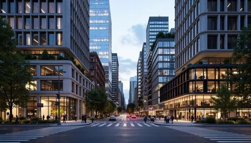 marunouchi,new york streets,potsdamer platz,paved square,friedrichstrasse,streetscapes,transbay,streetscape,5th avenue,tishman,paulista,ringstrasse,city highway,metrotech,aoyama,tamachi,hafencity,zuccotti,tree-lined avenue,city scape