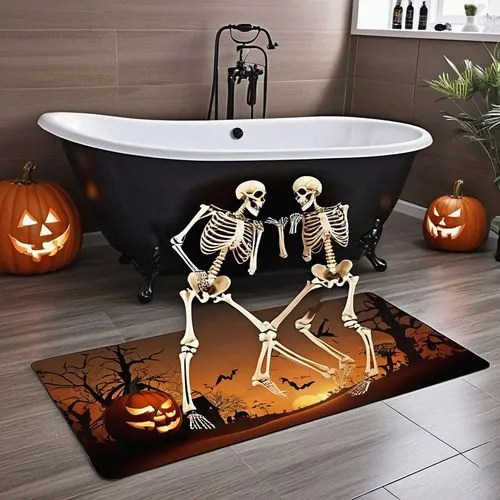 halloween decor,halloween travel trailer,halloween decoration,halloween frame,halloween decorating,calcium pools,halloween poster,bath accessories,halloween decorations,halloween scene,halloween paper,bathroom sink,halloween border,vintage skeleton,tubmex,day of the dead skeleton,bathtub,modern decor,skeletons,ceramic floor tile,Photography,General,Realistic