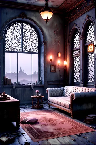 ornate room,victorian room,syberia,sitting room,dreamfall,dandelion hall,interiors,attic,livingroom,living room,empty interior,atmosphere,evening atmosphere,cold room,loft,indoors,victorian,dishonored,sansar,study room,Conceptual Art,Fantasy,Fantasy 33