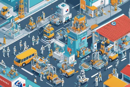 industry 4,smart city,isometric,automation,vector people,medical concept poster,industrial fair,robotics,industrial robot,street map,bottleneck,decentralized,marketplace,factories,blockchain management,principal market,business district,electronic market,vector infographic,large market,Unique,3D,Isometric