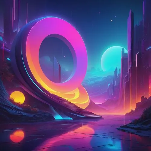 orbital,orb,futuristic landscape,colorful spiral,portals,orchestral,spheres,oval,fantasy landscape,3d fantasy,quantum,infinity,origin,currents,swirly orb,portal,ori-pei,fantasia,echo,time spiral,Illustration,Realistic Fantasy,Realistic Fantasy 27