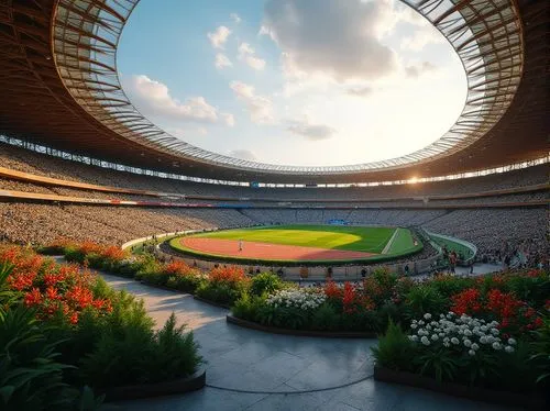 baseball stadium,olympic stadium,astrodome,luzhniki,ballpark,stadiums,tokyo summer olympics,olympiastadion,baseball field,mabhida,mineirao,stadia,hanwha,olimpico,jingu,baseball diamond,centerfield,flower dome,football stadium,maracana,Photography,General,Realistic