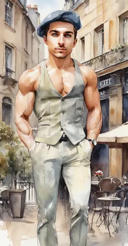 policeman,muscle man,bodybuilder,pour féliciter,body building,vive la france,bonjour bongu,greek,strongman,soldier,napoleon bonaparte,steel man,paris,body-building,muscular,mailman,pubg mascot,paris clip art,garda,police officer,Digital Art,Watercolor