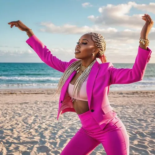 pink beach,miami,south beach,breast cancer awareness month,beach background,wellness coach,stretch out,south florida,havana brown,breast cancer awareness,pink lady,pink flamingo,pink background,santana,barbados,fl,hula hoop,pink flamingos,fabulous,pink sand dunes