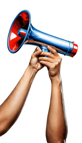 handheld electric megaphone,megaphone,electric megaphone,bullhorn,speech icon,fanfare horn,blowing horn,vuvuzela,telephone handset,flugelhorn,wind instrument,sales funnel,affiliate marketing,rotary phone clip art,shofar,orator,free reed aerophone,trumpet,social media marketing,advertising agency,Illustration,Paper based,Paper Based 24