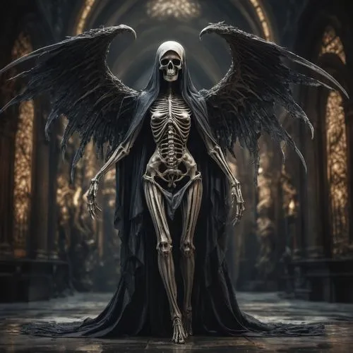 angel of death,dance of death,dark angel,black angel,death angel,death god,archangel,fallen angel,vanitas,sepulchre,uriel,the archangel,dark art,grim reaper,reaper,gothic,gothic portrait,angelology,baroque angel,corvus,Conceptual Art,Fantasy,Fantasy 01