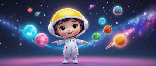 wonderama,star balloons,fairy galaxy,lost in space,children's background,gumball,Unique,3D,3D Character