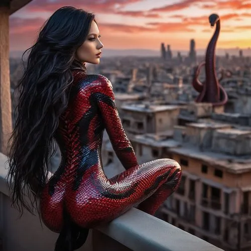 elektra,bodypaint,romita,raimi,bodypainting,catsuit,derman,hela,amcorp,silk,marvel,body painting,alita,superhero background,scarlet witch,spiderman,narvel,spidey,bertinelli,superheroine,Conceptual Art,Fantasy,Fantasy 14