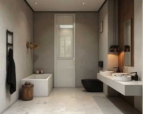  interior design,a bathroom that has a large tub, sinks and a mirror in it,modern minimalist bathroom,luxury bathroom,bath room,marazzi,ensuite,bathroom,Photography,Fashion Photography,Fashion Photogr