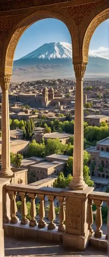 arequipa,parinacota,ouarzazate,echmiadzin,licancabur,armenia,turpan,popocatepetl,persian architecture,yerevan,jizzakh,ararat,etchmiadzin,yazd,kakavand,esfahan,kashan,teide,morocco,el teide,Illustration,Retro,Retro 18