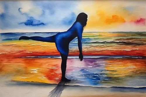 water color,watercolor painting,water colors,aquarelle,watercolour paint,watercolors,watercolor,abstract watercolor,watercolor paint strokes,watercolour,watercolor background,watercolours,sun salutation,watercolor blue,dance with canvases,watercolorist,bodypainting,gymnastique,fluidity,yoga silhouette,Illustration,Paper based,Paper Based 24