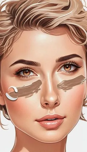 blepharoplasty,juvederm,rhinoplasty,natural cosmetic,fashion vector,derivable,beauty face skin,cosmetic brush,women's eyes,hyperpigmentation,cosmetic,doll's facial features,eyes makeup,airbrushing,vector graphics,illustrator,woman's face,retinol,overpainting,strabismus,Unique,Design,Sticker