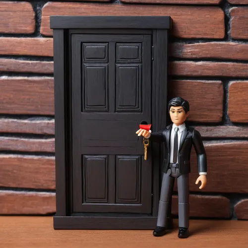 door husband,vax figure,letter box,dollhouse accessory,miniature figure,home door,doorbell,decorative nutcracker,playmobil,action figure,letterbox,miniature figures,door key,door lock,actionfigure,door knocker,3d figure,fairy door,collectible doll,the door,Unique,3D,Garage Kits