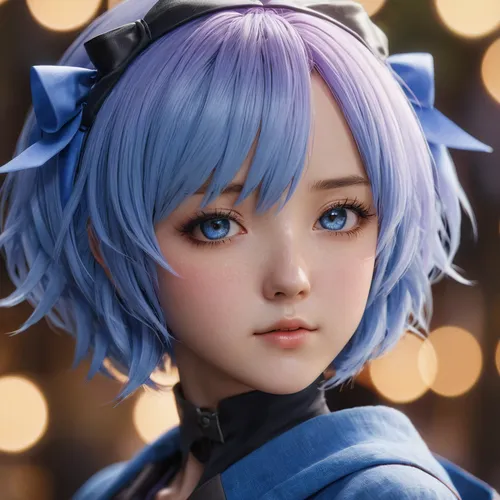 rei ayanami,winterblueher,aqua,violet head elf,luka,fantasia,doll's facial features,rem in arabian nights,elf,luna,portrait background,indigo,fuki,background bokeh,ren,sigma,edit icon,porcelain doll,sakura,game character,Photography,General,Commercial