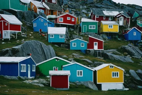 nuuk,greenland,huts,icelandic houses,newfoundland,lofoten,chalets,scandinavia,wooden houses,norway coast,hamnoy,blocks of houses,houses,mountain huts,row of houses,nordland,norway island,norway,houses clipart,beach huts,Photography,Documentary Photography,Documentary Photography 12