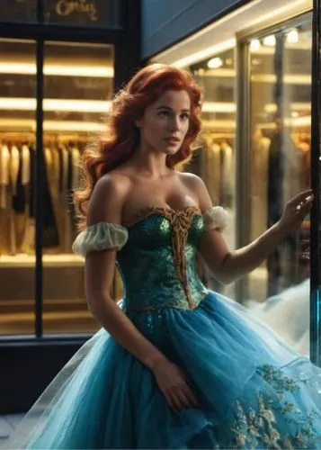 Background of opening a luxury shop window,cinderella,cendrillon,chastain,princess sofia,maureen o'hara - female,ball gown,princess anna,satine,ariel,mera,celtic woman,belle,megara,ballgown,cinderella