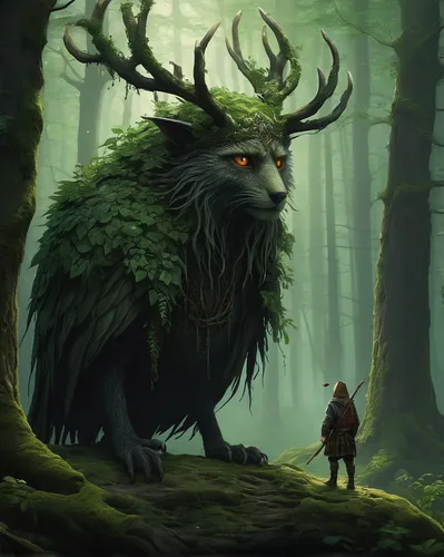 forest animal,forest king lion,druid,forest man,forest dragon,druids,forest animals,druid grove,bear guardian,feral goat,horned,heroic fantasy,woodland animals,manchurian stag,stag,faun,woodsman,fantasy art,elk,the forest,Photography,Documentary Photography,Documentary Photography 10