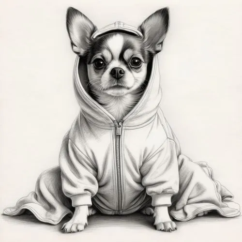 hoodie,the french bulldog,dog illustration,chihuahua,rat terrier,french bulldog,hoodwinking,frenchified,frenchie,chunhyang,dog drawing,jack russell,sweatsuit,hoodies,chiwawa,dog coat,chihuahuas,french bulldog blue,dog line art,little dog,Illustration,Black and White,Black and White 30