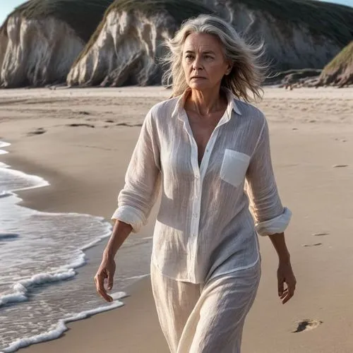 walk on the beach,meyerowitz,labovitz,mirren,beach walk,malibu,veruschka,maxmara,gilf,basinger,borgman,leibovitz,annaud,mcdormand,tidelands,dotrice,baranski,chenoweth,meryl,cattrall