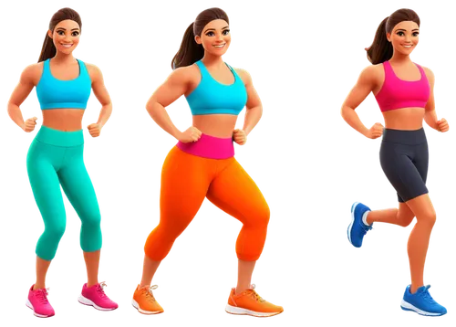 gradient mesh,female runner,jazzercise,activewear,sportswear,derivable,workout items,brights,workout icons,neon colors,sports girl,sports exercise,aerobic,exercisers,athletic body,deportiva,3d model,figure group,bodystyles,exercises,Art,Artistic Painting,Artistic Painting 41