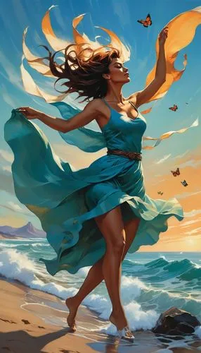 the wind from the sea,little girl in wind,viento,exhilaration,windswept,blustery