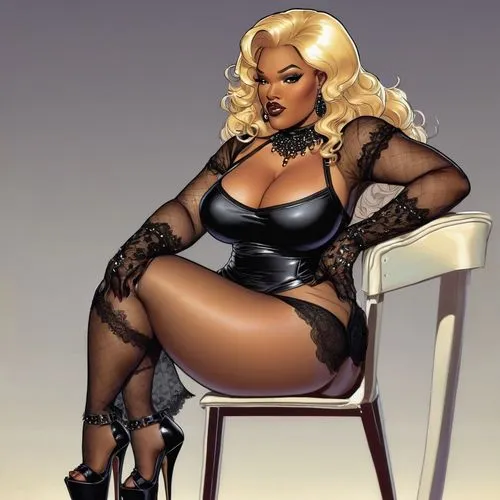 latrice,toccara,badd,trina,fatale,baddest,Illustration,American Style,American Style 08