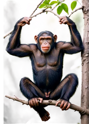 common chimpanzee,chimpanzee,chimp,primate,bonobo,crab-eating macaque,orang utan,ape,primates,uakari,cercopithecus neglectus,great apes,macaque,barbary monkey,monkey,the thinker,monkey banana,rhesus macaque,long tailed macaque,siamang,Illustration,Vector,Vector 02