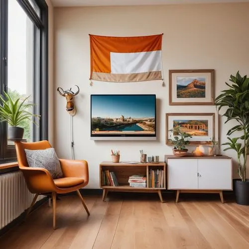 oranje,danish room,modern decor,home interior,netherland,interior decor,the netherlands,cretu,homeadvisor,home corner,netherlands,sailing orange,livingroom,credenza,contemporary decor,volendam,interior decoration,apartment lounge,the living room of a photographer,modern room,Illustration,Realistic Fantasy,Realistic Fantasy 24