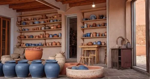 pottery,terracotta tiles,tagines,apothecaries,storerooms,terracotta,amphoras,ceramiche,clay jugs,amphorae,astier,earthenware,clay pot,amphora,ceramist,apothecary,clay tile,wooden buckets,coffeepots,houseware