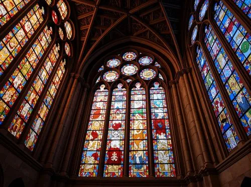 stained glass windows,church windows,stained glass,stained glass window,transept,beauvais,aachen cathedral,church window,ulm minster,reims,matthias church,windows,the window,markale,presbytery,window,chartres,notredame de paris,metz,cologne cathedral