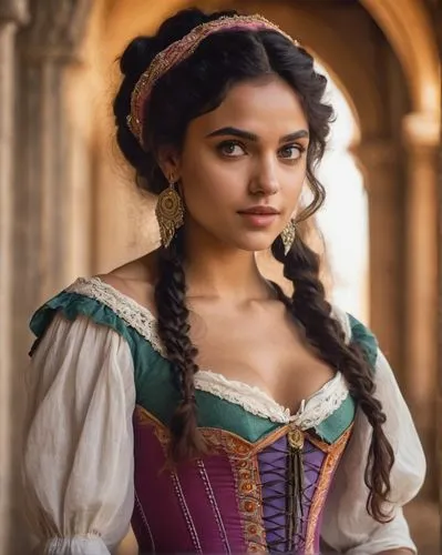 girl in a historic way,bodice,isabella,musketeer,cinderella,rapunzel,victoria,young woman,tiana,victorian lady,british actress,a charming woman,catarina,young lady,romantic portrait,la violetta,portrait of a girl,pretty young woman,women's clothing,jasmine virginia,Photography,General,Cinematic