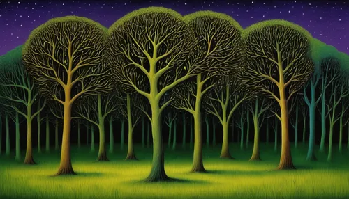 tree grove,beech trees,grove of trees,deciduous forest,row of trees,the trees,green trees,trees with stitching,forest landscape,copse,deciduous trees,trees,the forests,chestnut forest,birch forest,cartoon forest,saplings,chestnut trees,halloween bare trees,green forest,Art,Artistic Painting,Artistic Painting 26