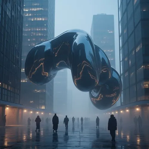 beetle fog,heatherwick,morphosis,steel sculpture,oscorp,drexel,Photography,General,Realistic