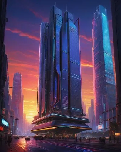 futuristic landscape,cybercity,coruscant,futuristic architecture,cyberport,cybertown,megacorporations,megacorporation,metropolis,futuristic,arcology,ordos,coruscating,futurist,skyscraper,skylstad,the skyscraper,skyscrapers,guangzhou,areopolis,Art,Classical Oil Painting,Classical Oil Painting 13