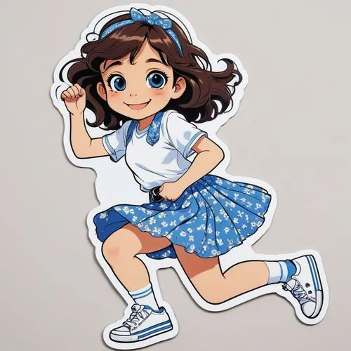 sticker,stickers,chibi girl,clipart sticker,manami,yanmei,Illustration,Children,Children 02