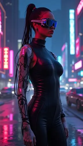 cyberpunk,elektra,cyberdog,cyber glasses,cyborg,vidya