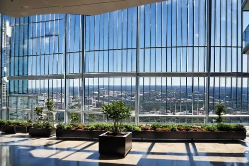 ohsu,highmark,wintergarden,benaroya,glass wall,glass facade,calpers,sky city tower view,tysons,structural glass,costanera center,kauffman,sandton,atriums,rencen,upmc,glass building,titanum,abdali,reston,Illustration,American Style,American Style 04