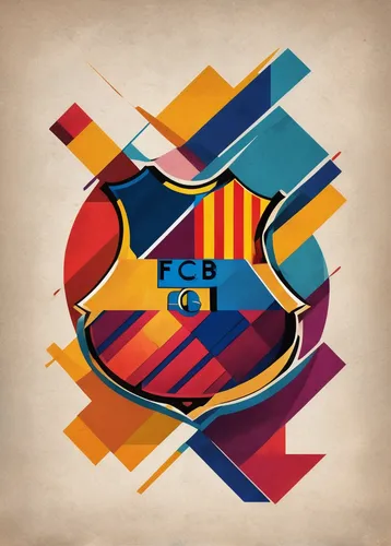 Generate a FC Barcelona logo with a vibrant and energetic color scheme.,barca,logo header,edit icon,treble,lens-style logo,share icon,catalonia,4711 logo,download icon,the logo,barcelona,60's icon,leo