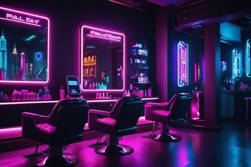 neon cocktails,neon coffee,neon drinks,neon lights,neon light drinks,neon light,nightclub,barber shop,cosmetics counter,salon,cyberpunk,neon human resources,unique bar,neon arrows,beauty room,neon,beauty salon,neon tea,barbershop,neon candies,Conceptual Art,Sci-Fi,Sci-Fi 26