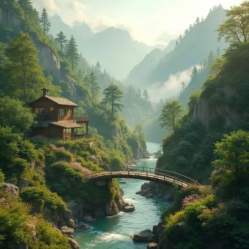 japan landscape,beautiful landscape,house in mountains,river landscape,house in the mountains,japanese alps,beautiful japan,south korea,nature landscape,southeast switzerland,landscapes beautiful,mountain landscape,swiss alps,natural scenery,mountainous landscape,nature wallpaper,fantasy landscape,the alps,switzerland,landscape nature,Photography,General,Realistic