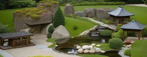 miniland,japanese garden ornament,japanese zen garden,zen garden,fairy village,japan garden,korean folk village,japanese garden,miniature house,sake gardens,diorama,stone garden,hyang garden,climbing garden,landscaped,moomin world,fairy house,model railway,garden pond,japanese shrine,Photography,General,Realistic