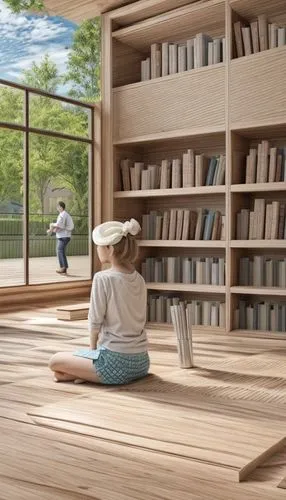 joined by more people,bookshelves,bookcase,bookshelf,reading room,book wall,celsus library,shelving,book bindings,wooden shelf,e-book readers,digitization of library,library,archidaily,shelves,library