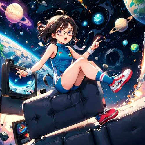 astronomical,astrobiologist,Anime,Anime,Realistic