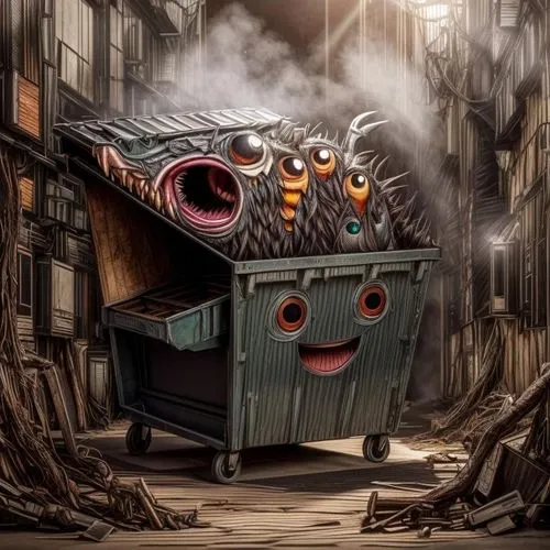 dumpster,mimic