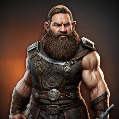 Durin Stonefist

Role: The Muscle

    Skills: Exceptional strength, expert in hand-to-hand combat, blacksmithing.
    Characteristics: Loyal, stoic, protective.
    Race: Dwarf
    Age: 50
    Height