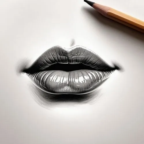 pencil art,lips,charcoal pencil,eyes line art,labios,charcoal drawing,pencil drawings,pencil drawing,graphite,lip,shadings,charcoal,crosshatching,airbrush,drawing,digital drawing,to draw,pencil lines,disegno,cosmetic brush,Illustration,Black and White,Black and White 35